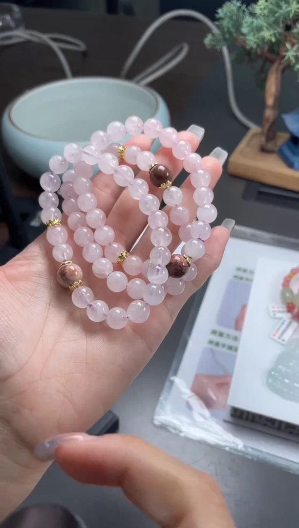 未镶嵌手链水晶手串多样性发一件