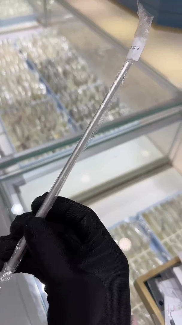 珐琅足银纯银吸管