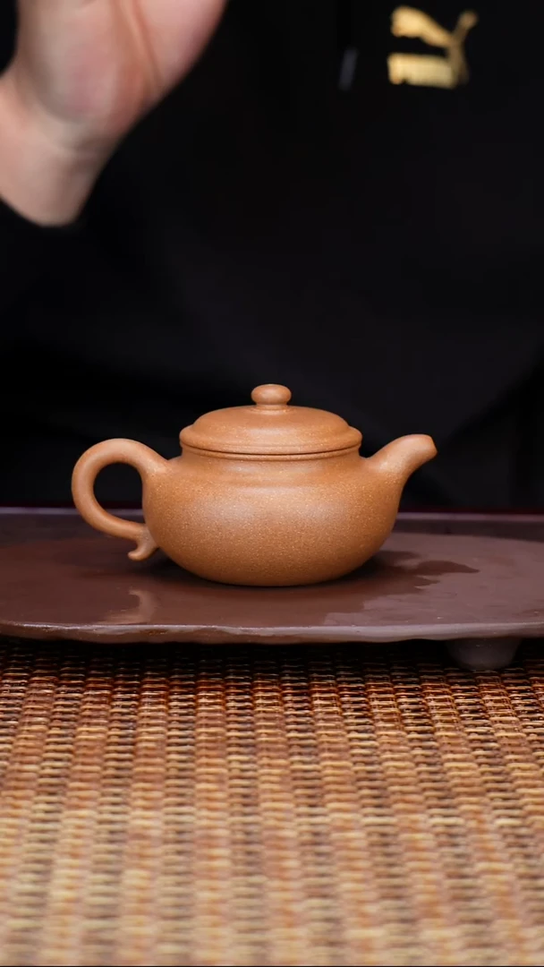 茶壶紫砂汀禾紫砂老黄段《仿古》