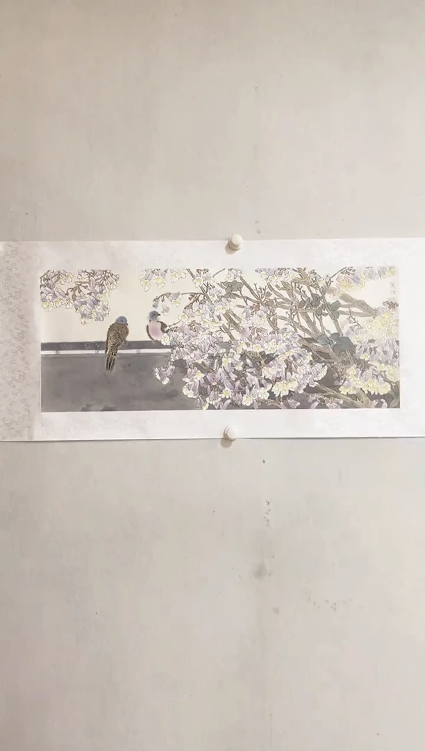 国画Y-安老师绘画作品-2.7平尺工笔