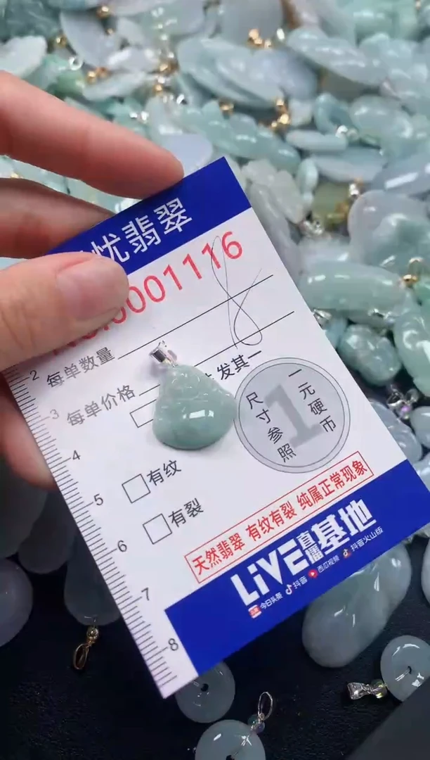 颈饰未镶嵌翡翠1116