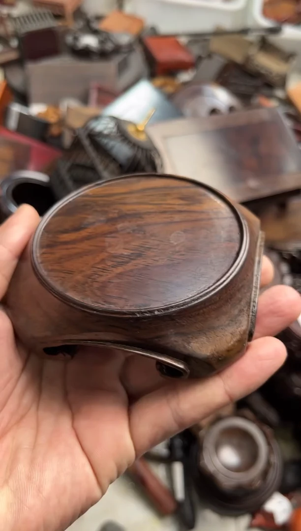 木62黑檀木天圆地方