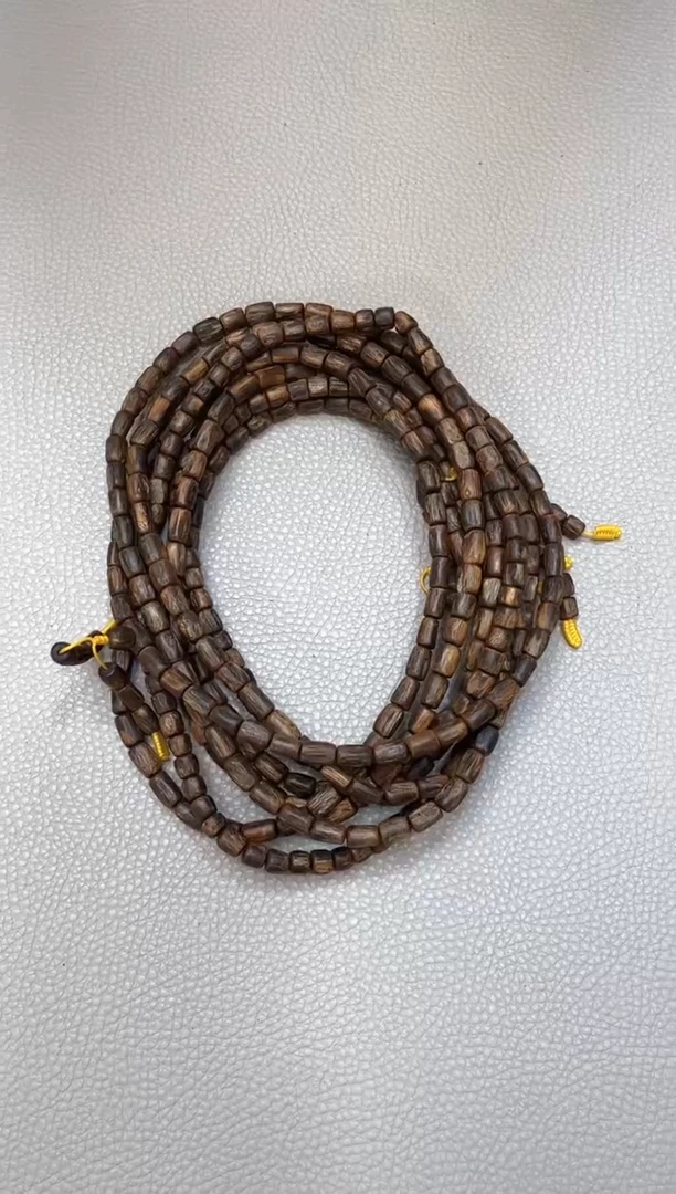 【闪购商品】沉香手串棋楠红金猊血料全沉水随型多圈多样性发其一