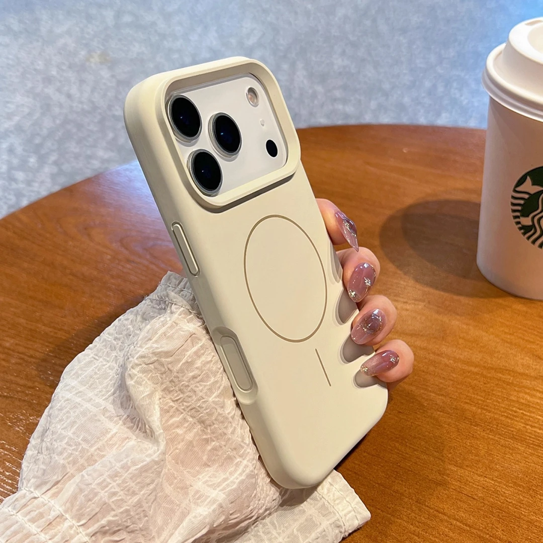 适用苹果17Pro手机壳16ProMax液态硅胶细圈大孔超薄散热防滑新款