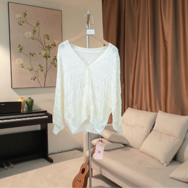 Y013 休闲百搭针织开衫女 EW21Q5011A