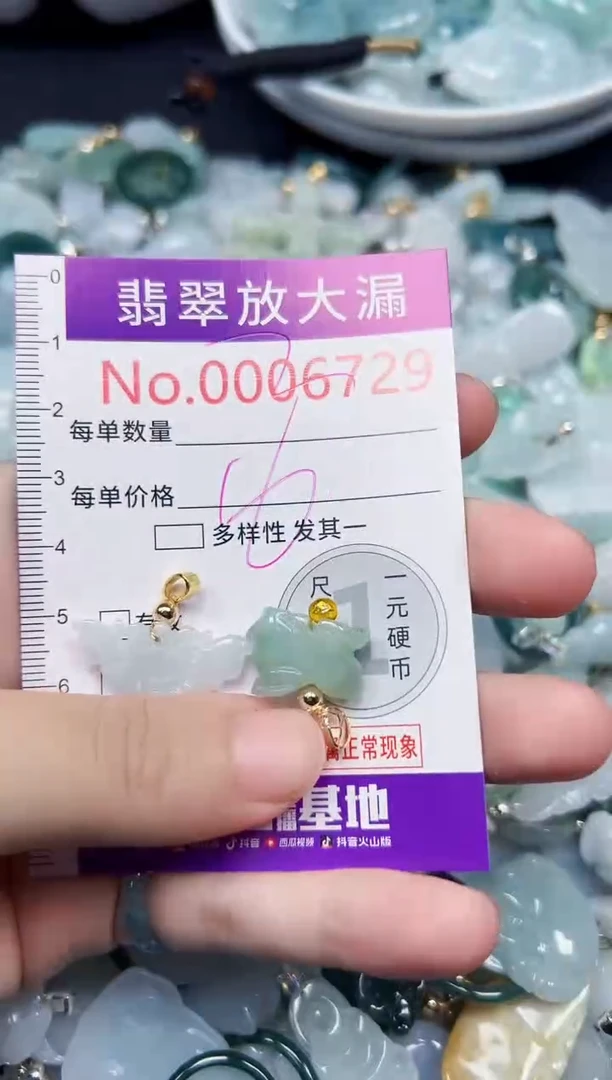 颈饰未镶嵌翡翠6729