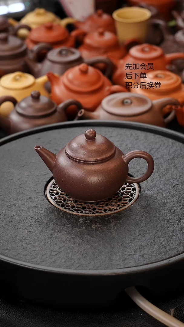 茶壶紫砂微瑕 水平 150C 原矿四号井底槽青