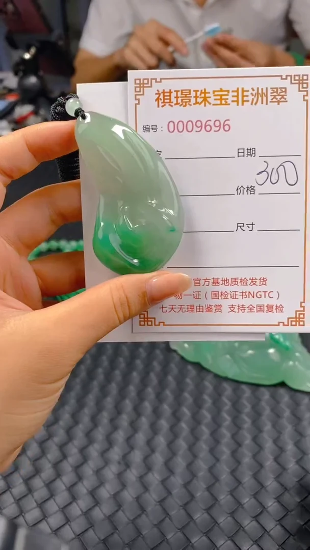 石英质玉未镶嵌颈饰9696