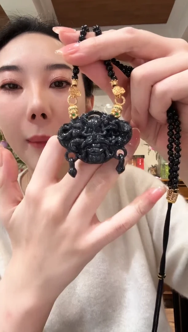 【闪购商品】翡翠颈饰未镶嵌国风