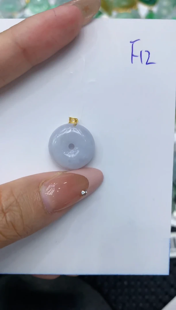 【闪购商品】翡翠颈饰18K金镶嵌111111111