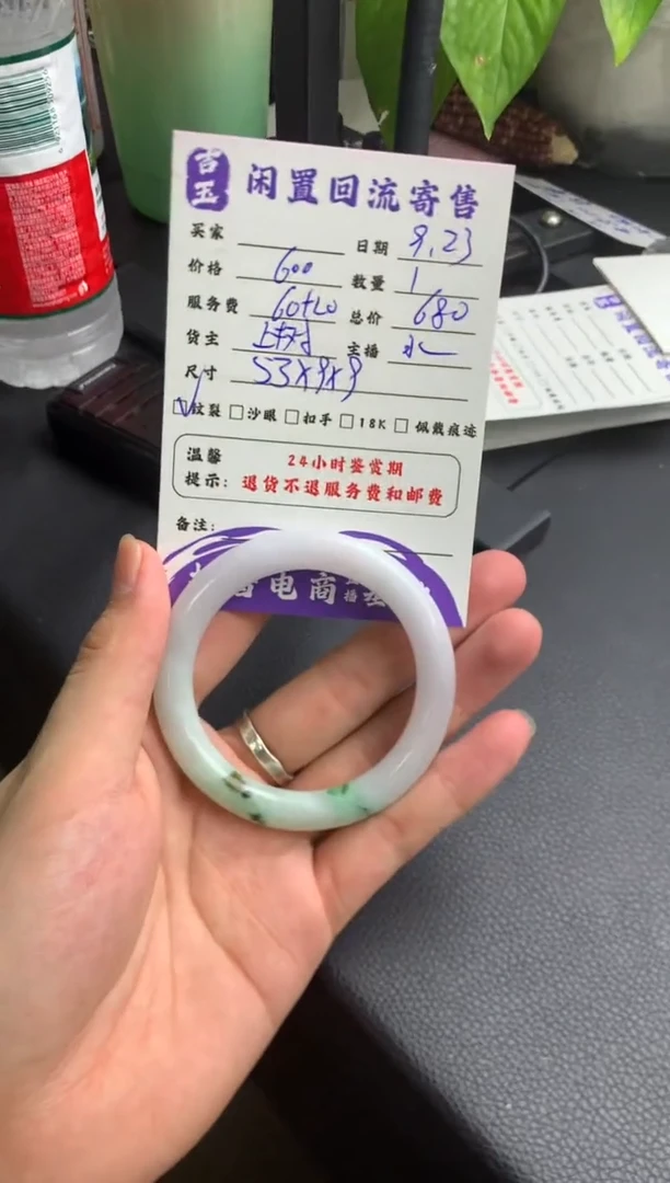 未镶嵌手镯翡翠手镯