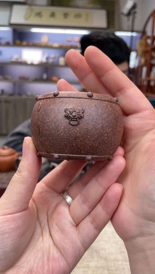 【闪购商品】紫砂茶壶特高温岩中泥 战鼓杯