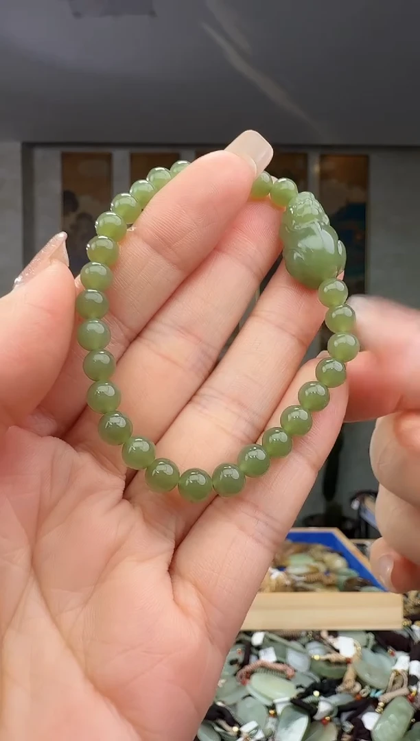 颈饰未镶嵌和田玉拍一发一多样性发货