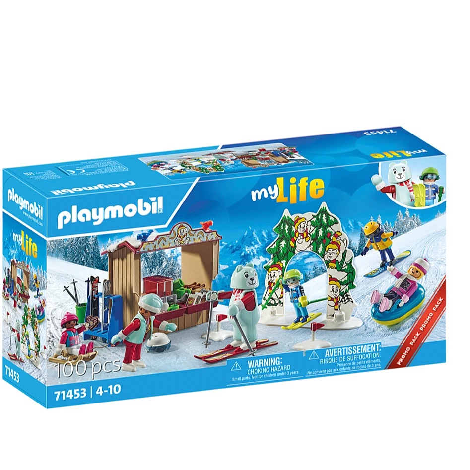 摩比世界 71453 滑雪乐园 儿童玩具