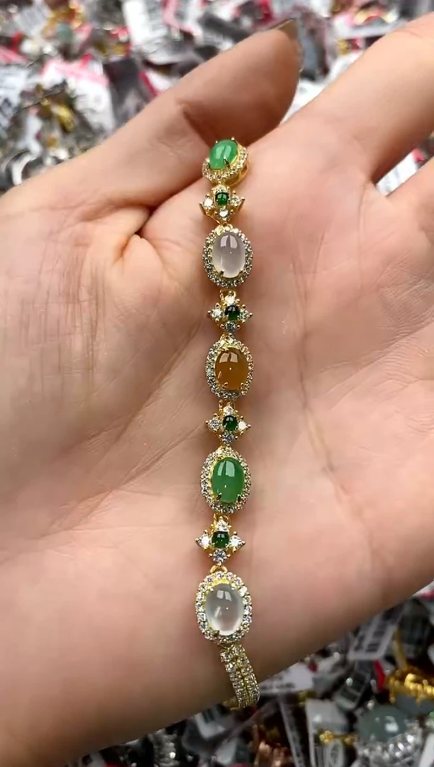 【闪购商品】翡翠戒指银S925镶嵌88888   9