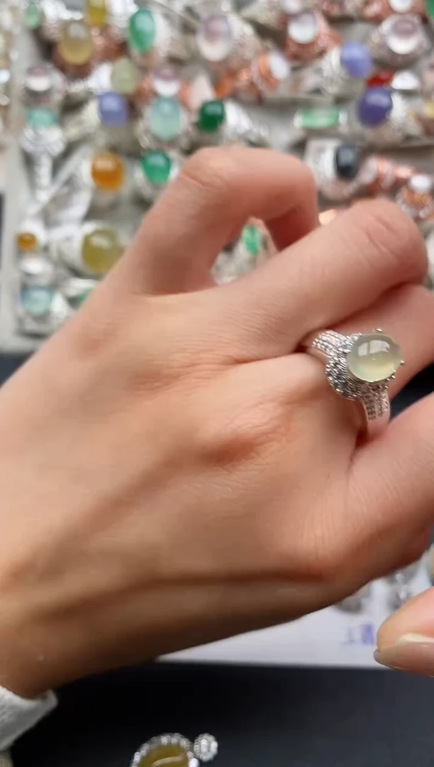 未镶嵌戒指翡翠9999999+2