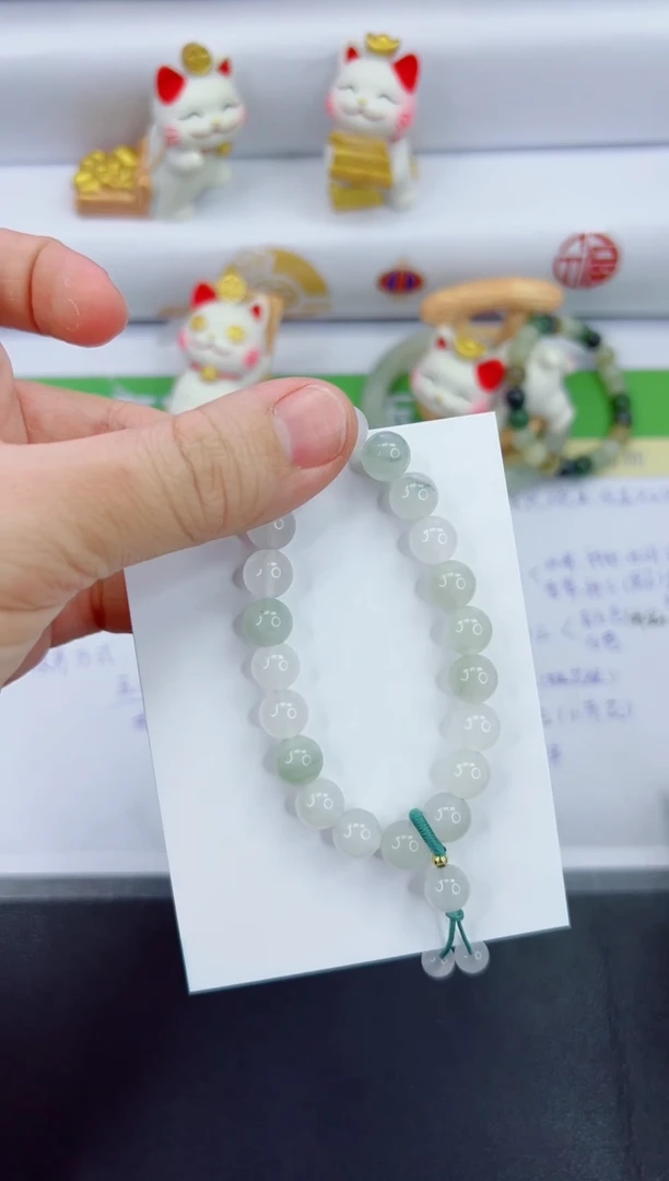 【闪购商品】石英质玉手镯未镶嵌999手串