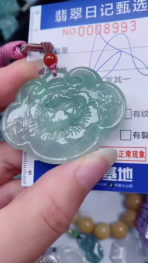 翡翠未镶嵌颈饰00008993