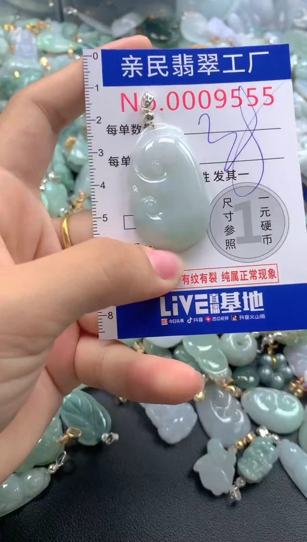 颈饰未镶嵌翡翠9555