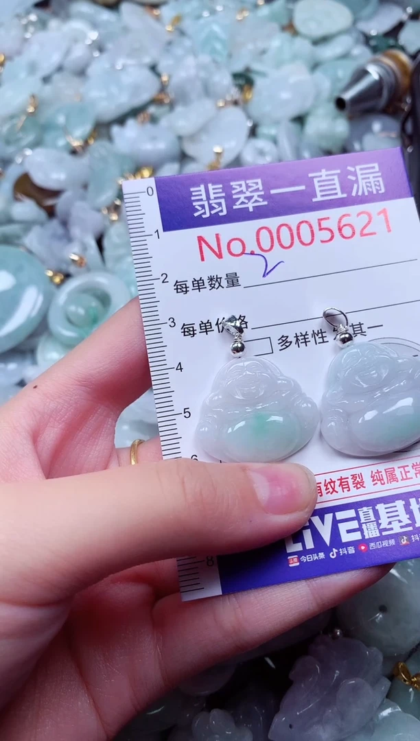 吊坠(不含链)未镶嵌翡翠5621