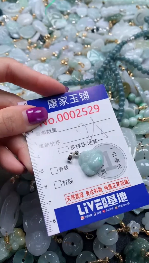 颈饰未镶嵌翡翠2529