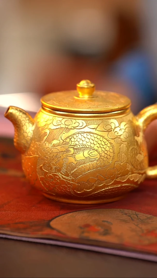 茶杯紫砂【宜景窑系列】金壶