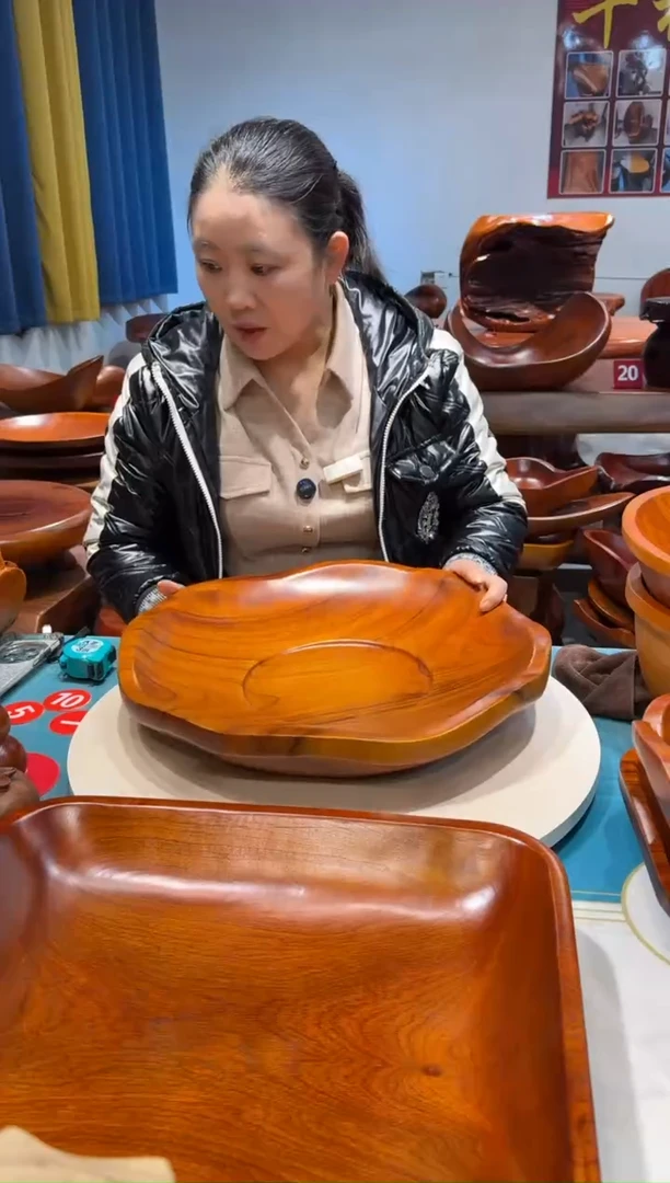 木 花边圆盘 42.5*42.5*8