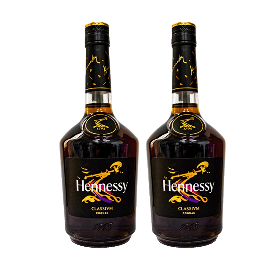 Hennessy/轩尼诗干邑白兰地 新点 700ml*2（新款裸瓶）