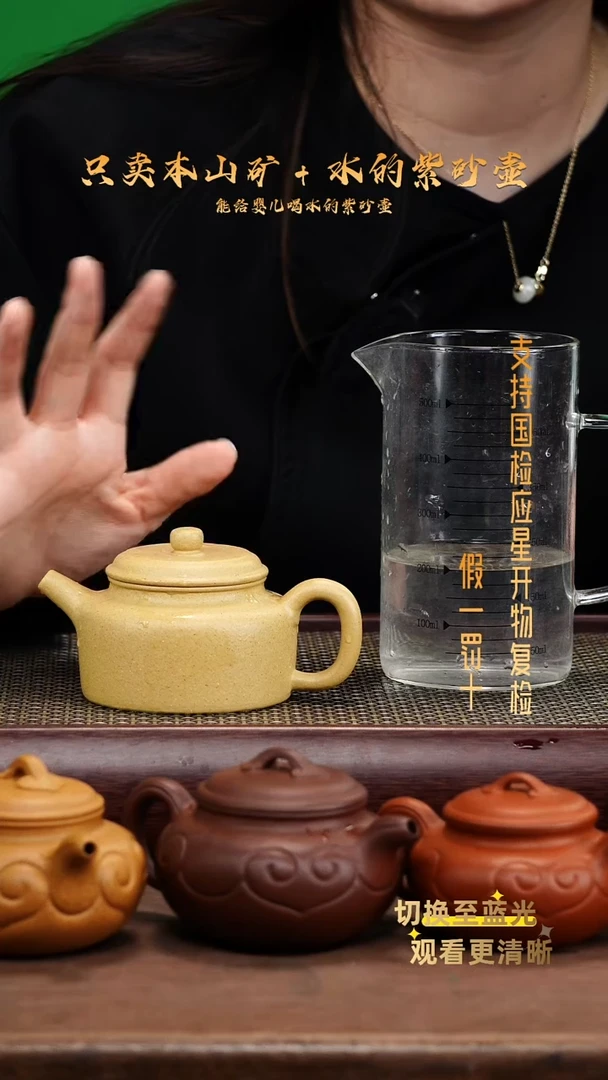 茶壶紫砂本山绿德钟全手工