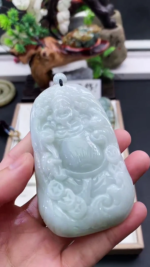 颈饰未镶嵌翡翠天然缅甸A货翡翠