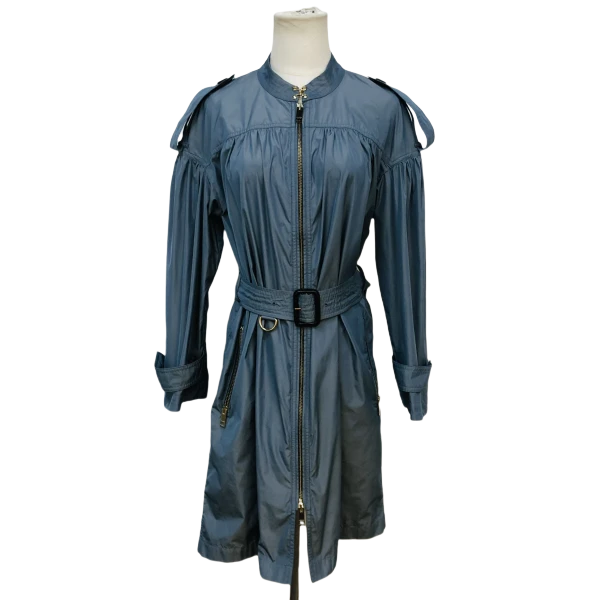 妃鱼/博柏利/聚酯纤维/风衣/95新/马零二零九