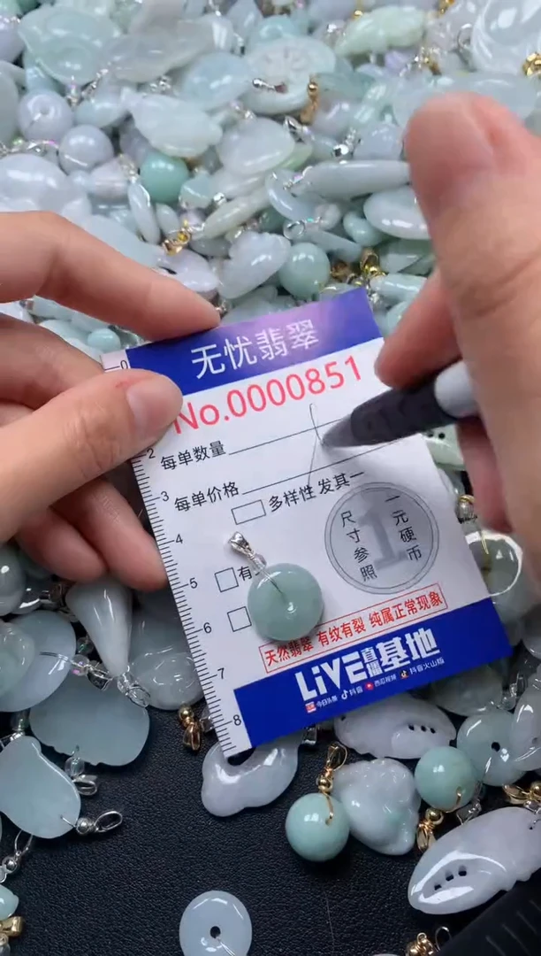 颈饰未镶嵌翡翠851