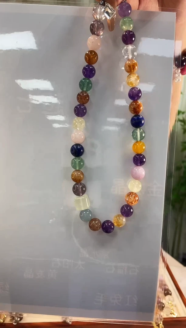 项链未镶嵌水晶朱朱同款项链