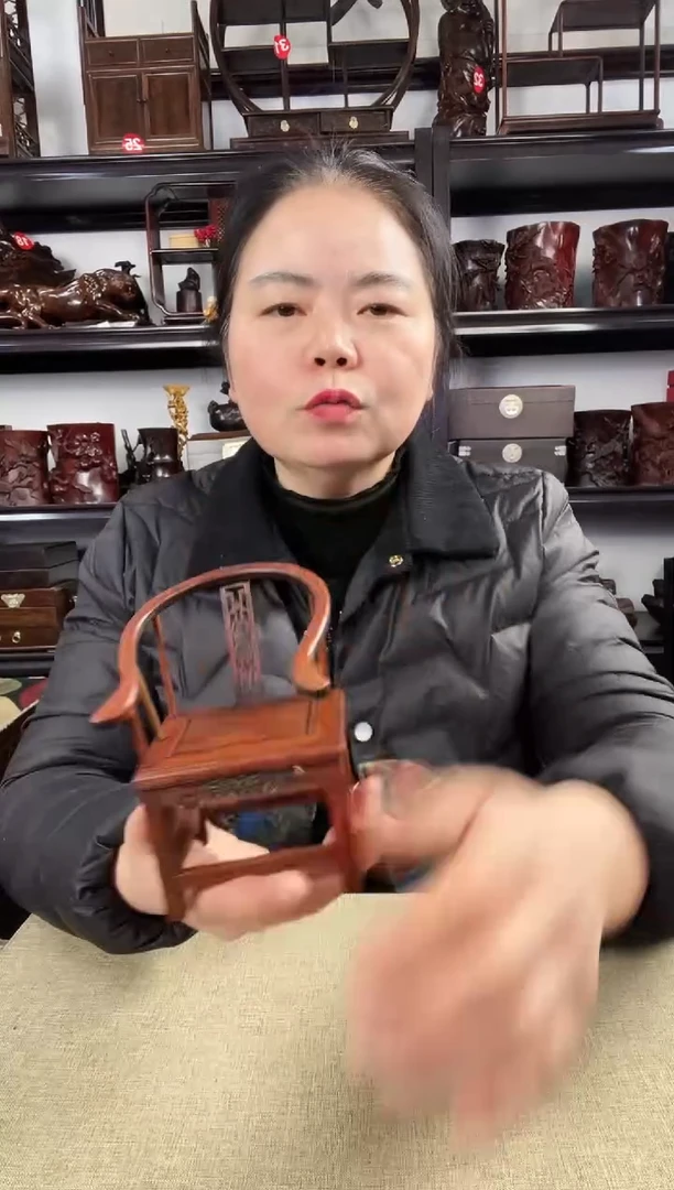 木红圈椅老李红木工艺品
