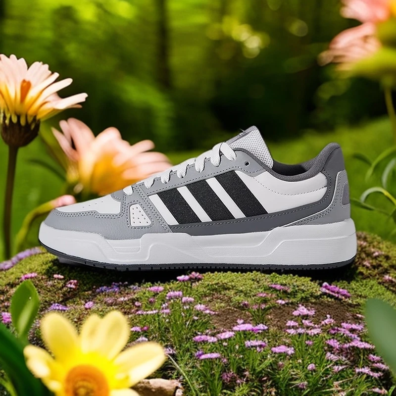 阿迪达斯男鞋2025新款低帮经典轻便板鞋透气青少年运动鞋男滑板鞋