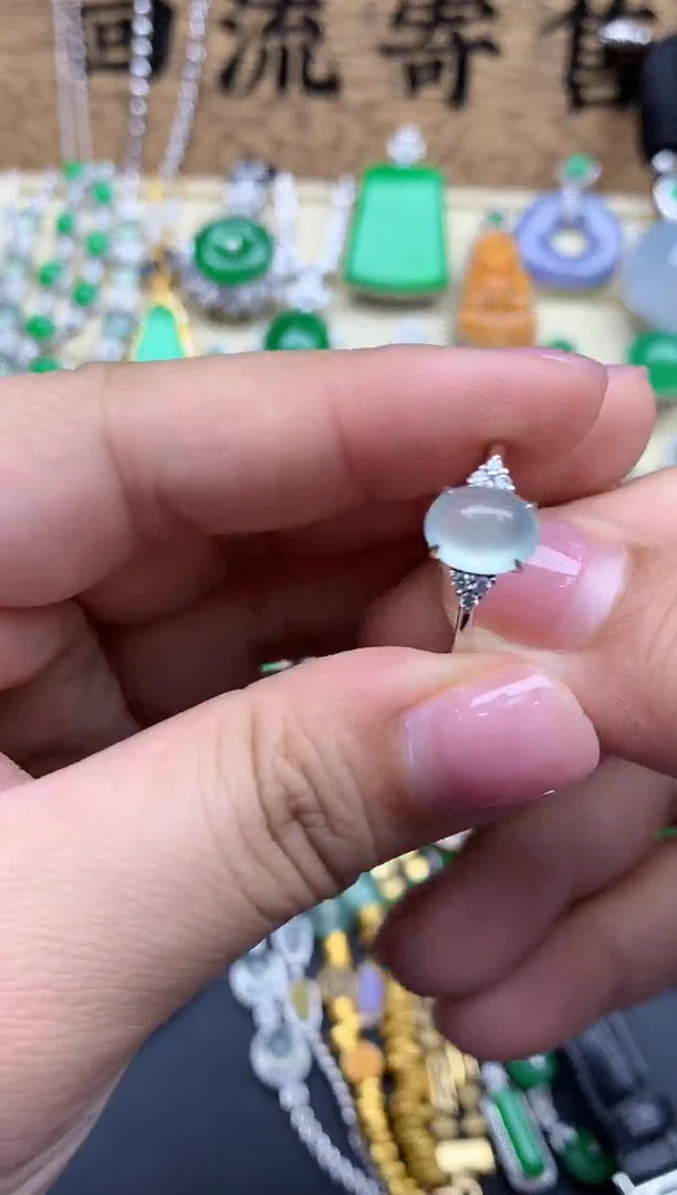 【闪购商品】翡翠戒指18K金镶嵌263-中国好珍宝