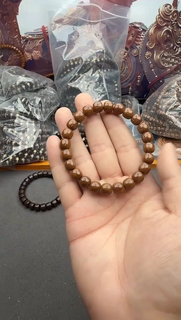 手串紫金鼠80号实心