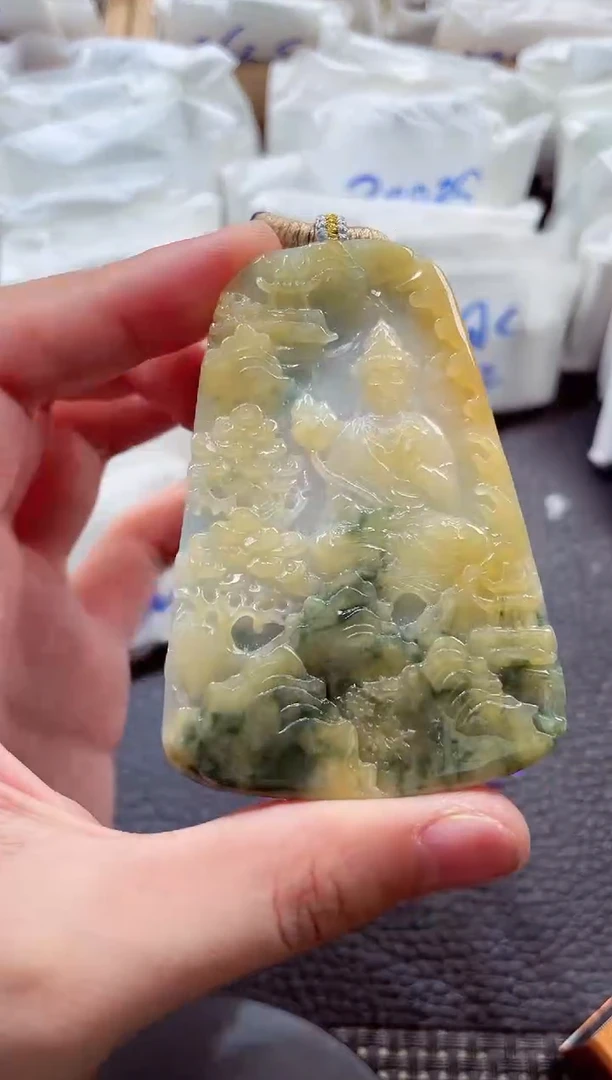 颈饰未镶嵌翡翠00003237大势至