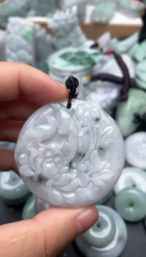 吊坠(不含链)未镶嵌翡翠1