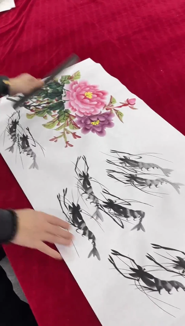横款年画艺术作品欣赏W34