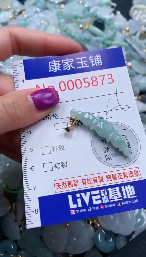 颈饰未镶嵌翡翠5873