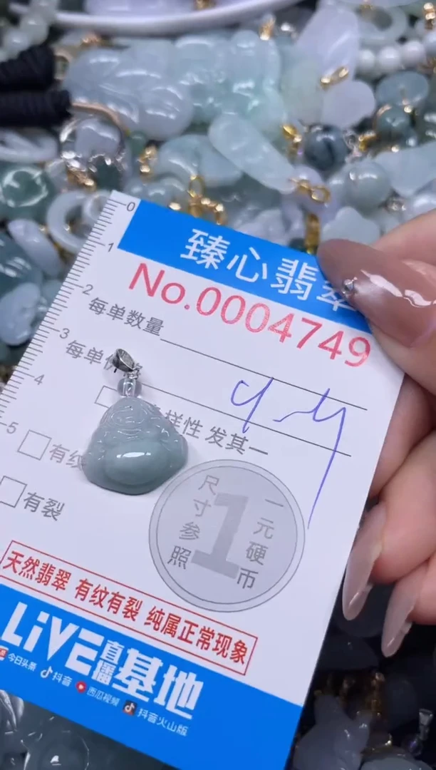 颈饰未镶嵌翡翠4749