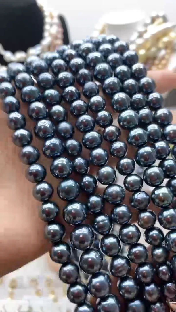 【闪购商品】淡水珍珠颈饰钛钢20