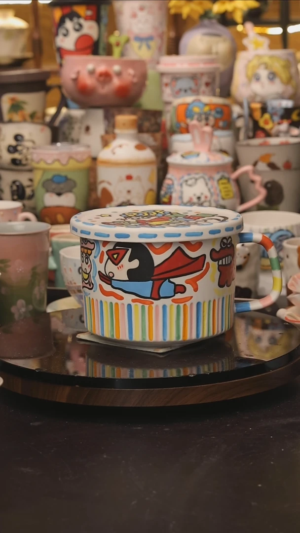 景德镇釉下彩绘设计师款式陶瓷