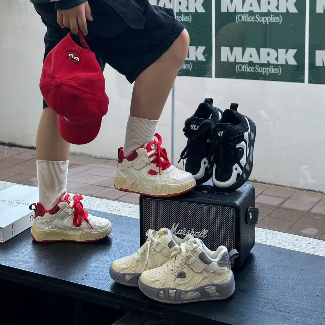 2885~男女童运动鞋板鞋时尚复古童鞋（完美主义者慎拍）