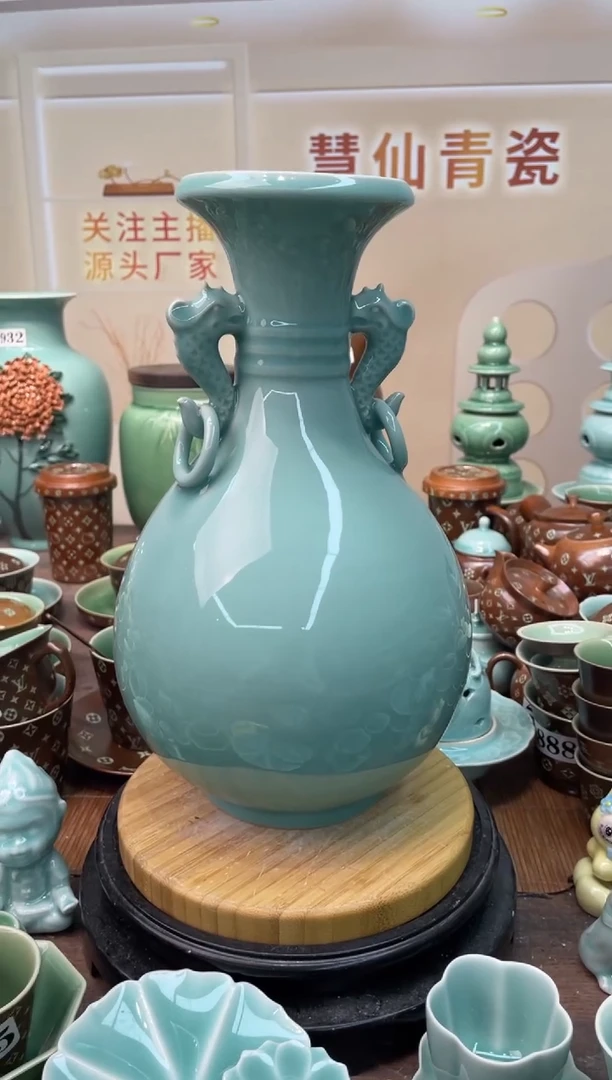 慧仙青瓷纯手工  源头厂家特价福利
