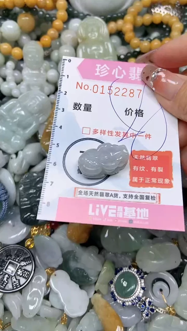 【闪购商品】翡翠颈饰未镶嵌闪购链接0152287