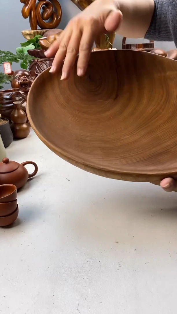 香樟木9香樟木微瑕托盘