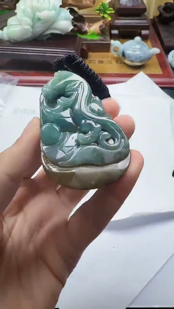 吊坠(不含链)未镶嵌翡翠1