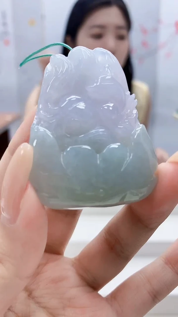 定制翡翠未镶嵌0405xx-毛货挂件24